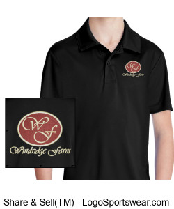 Team 365 Youth Zone Performance Polo Design Zoom